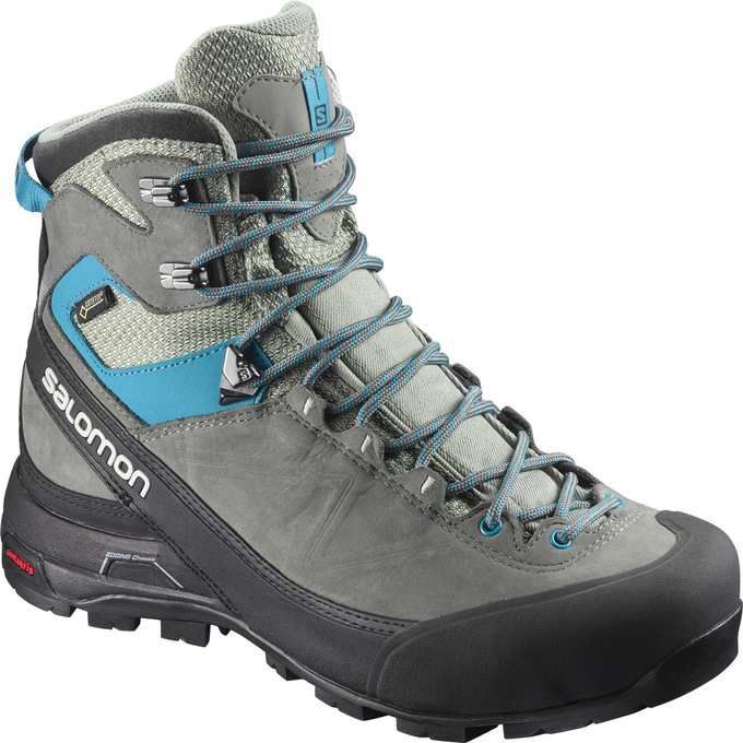 SALOMON UK X ALP MTN GTX® W - Womens Hiking Boots Grey/Black,HBSZ46239